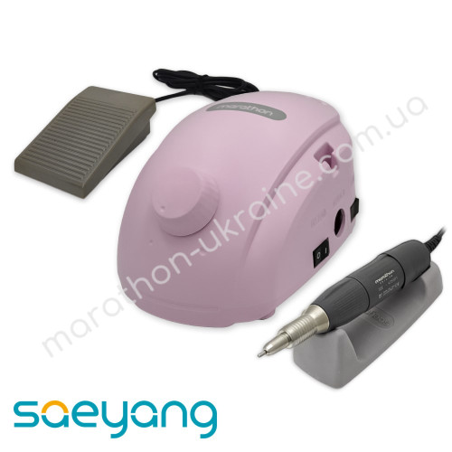 Фрезер Marathon 3 Champion NEW з ручкою H35SP1 (Pink) з педаллю Saeyang купити оригінал
